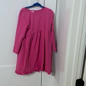 Luigi kids long sleeve cotton dress